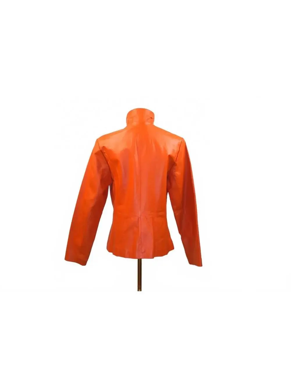 Wilsons Leather MotoJacket Orange M - Picture 3 of 6